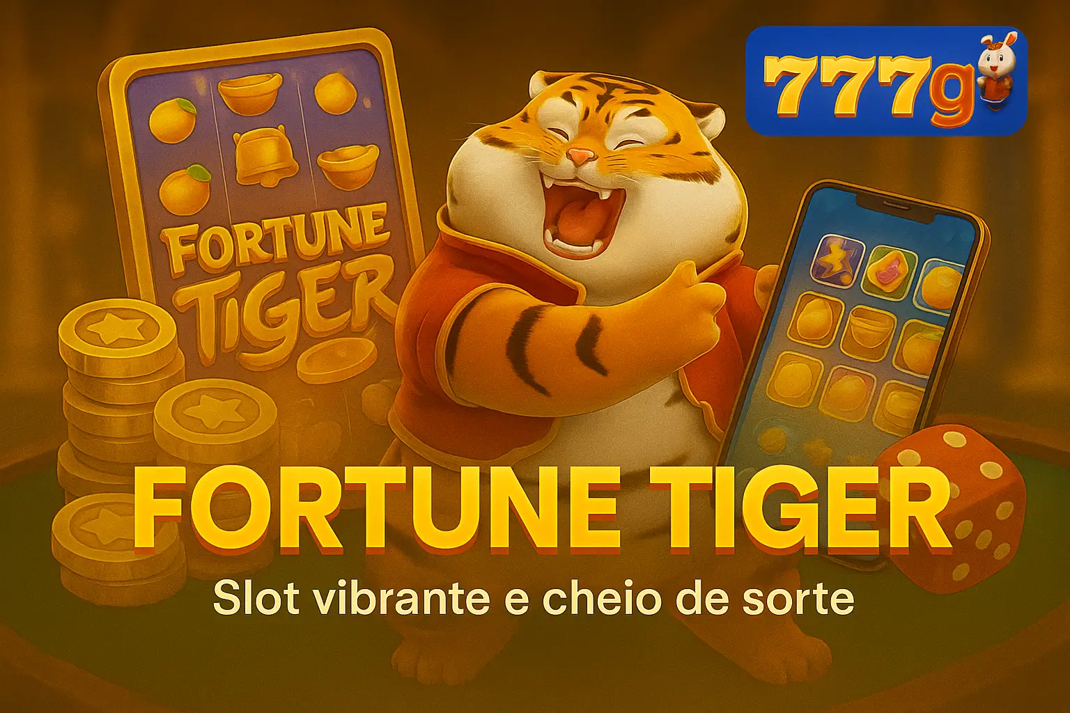 Fortune Tiger é um jogo imperdível no 777G.COM Casino