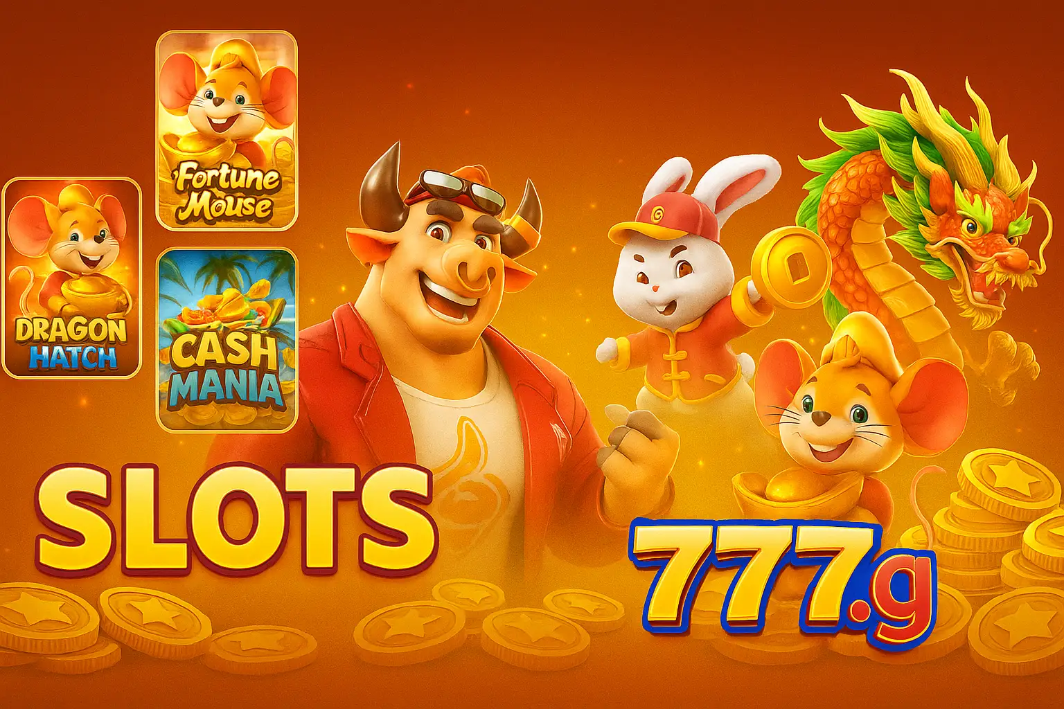 Jogos de Slot no Casino Online 777G.COM